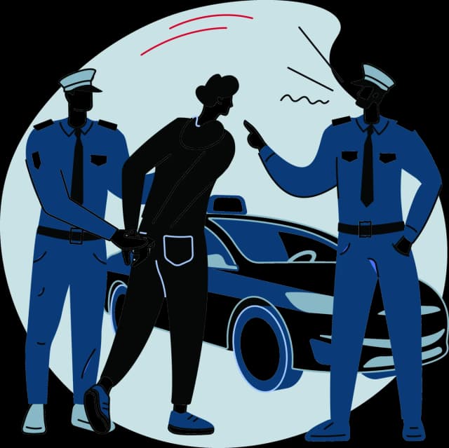 Hausdurchsuchung / Festnahme