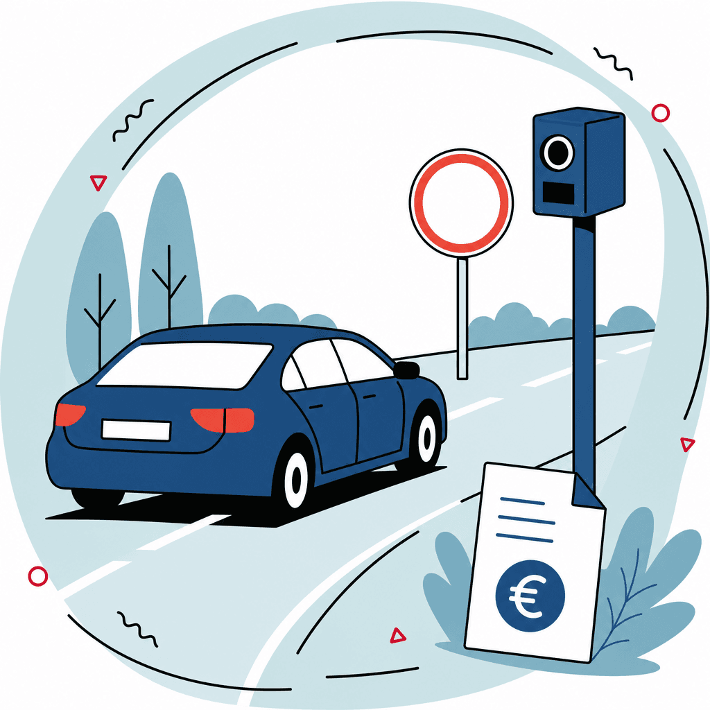 Geschwindigkeitsüberschreitung 15 km/h: Bußgeld, Punkte und Einspruch