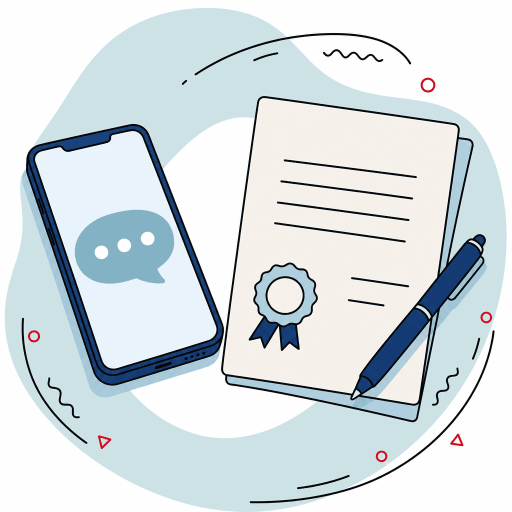 Kündigung per WhatsApp: Ist das rechtsgültig?
