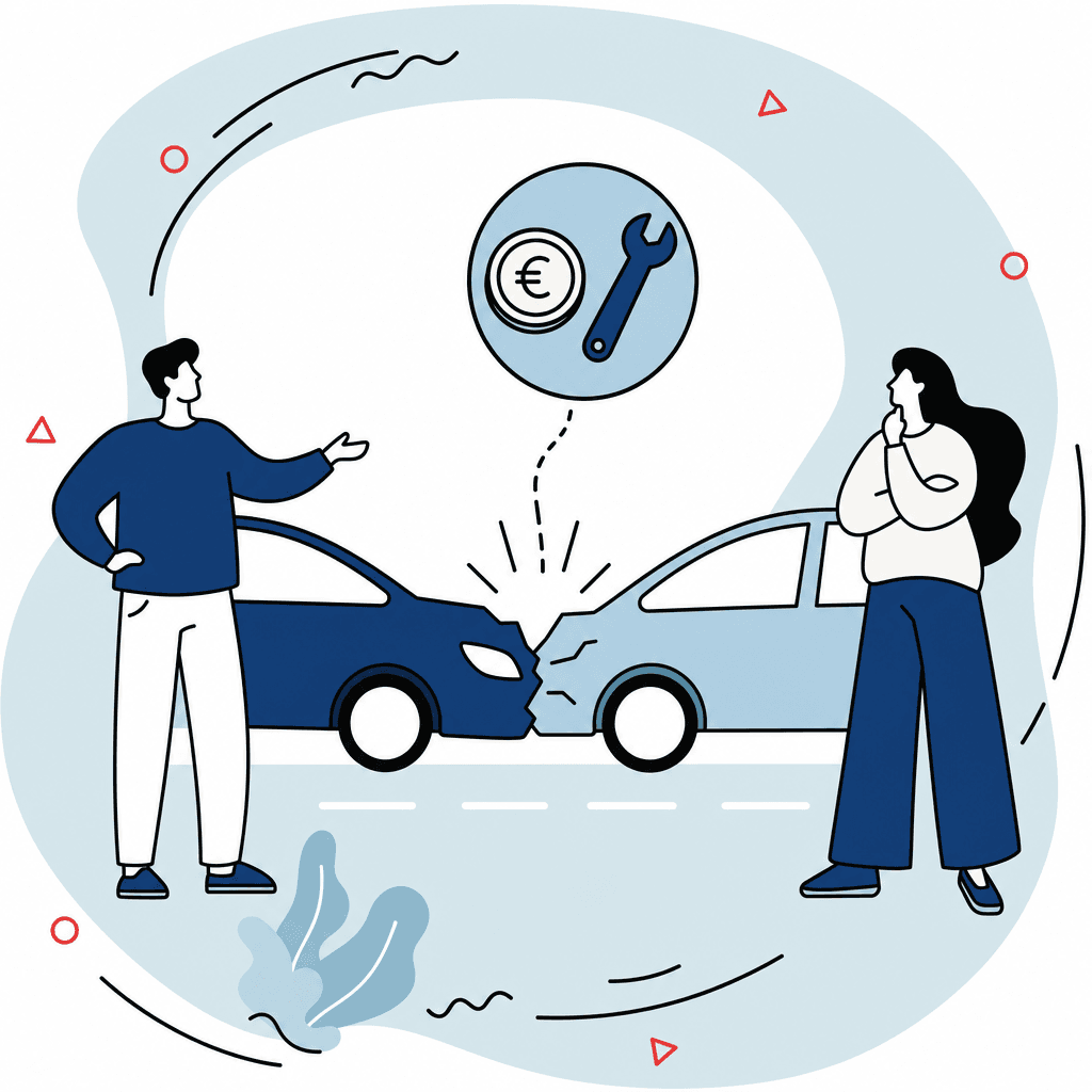 Schadensersatz nach Verkehrsunfall: Wer zahlt Reparatur und Verdienstausfall?