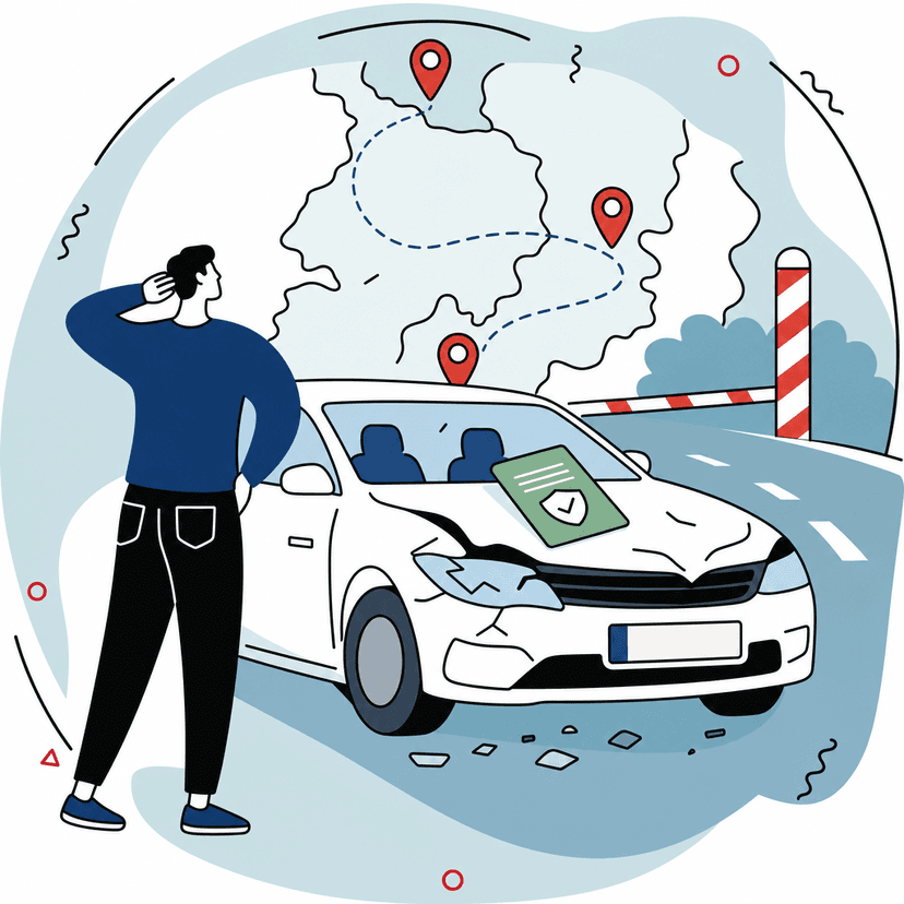 Unfall mit ausländischem Fahrzeug: So holen Sie Ihr Geld